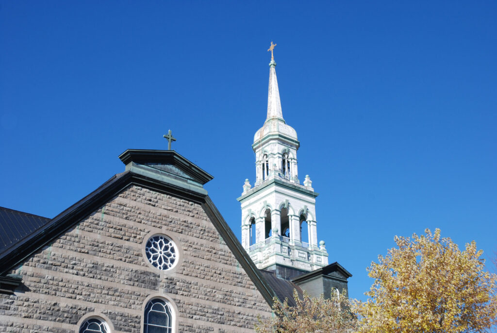 L’église Notre-Dame de Granby (Photo Chantal Lefebvre, Société d’histoire de la Haute-Yamaska)