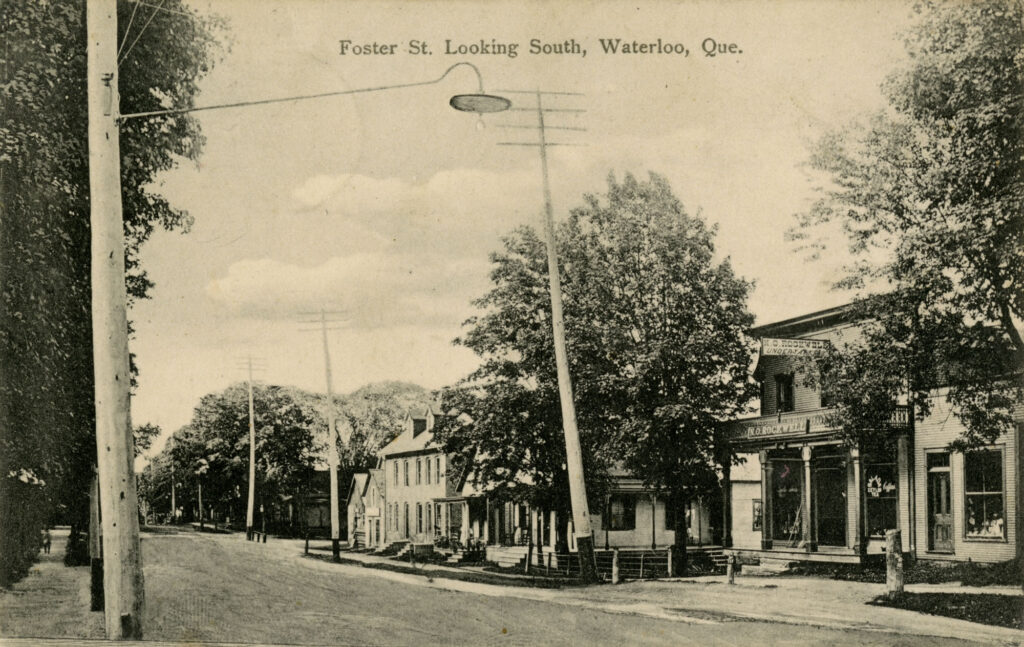 La rue Foster à Waterloo, vue vers le sud.