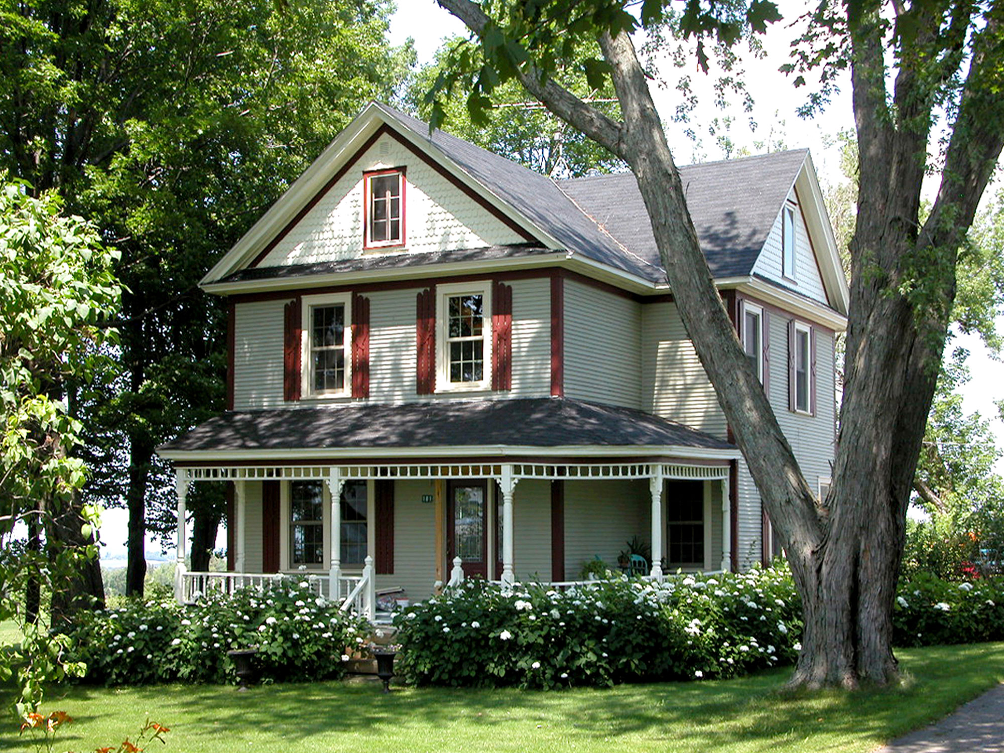 Maison de ferme Longley – vers 1880