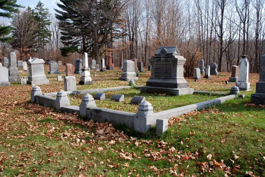 Cimetière congrégationaliste – vers 1860