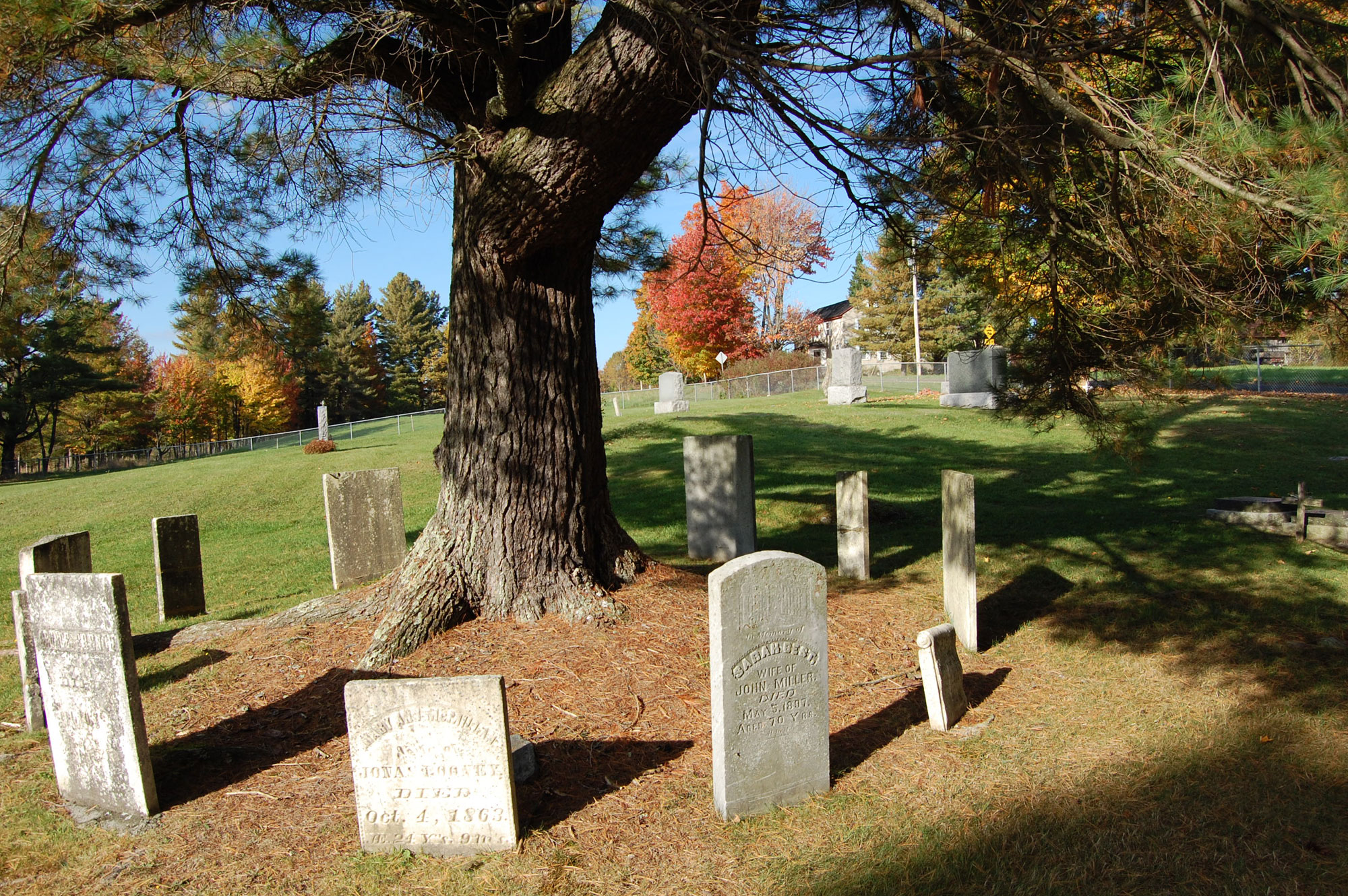 Frost Village Cemetery – vers 1839