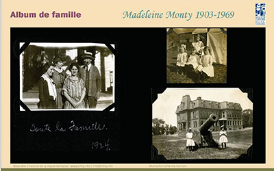 Album de famille, Madeleine Monty 1903-1969