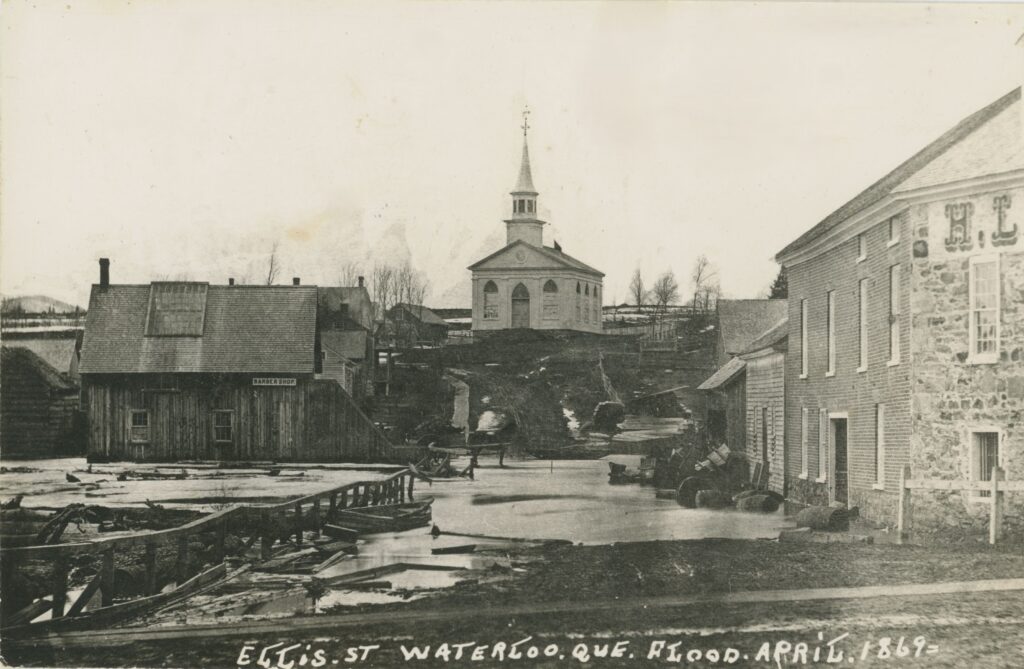 Avril 1869. La Yamaska Nord se déchaîne Avril 1869. La Yamaska Nord se déchaîne
