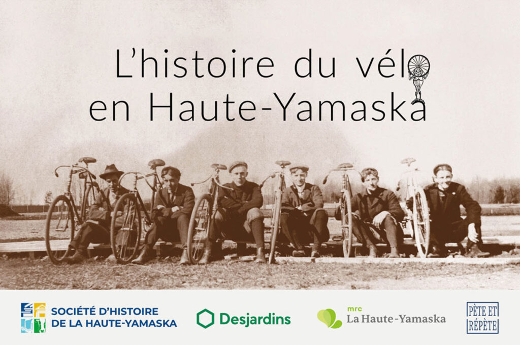 Lancement de l’exposition Histoire du vélo en Haute-Yamaska
