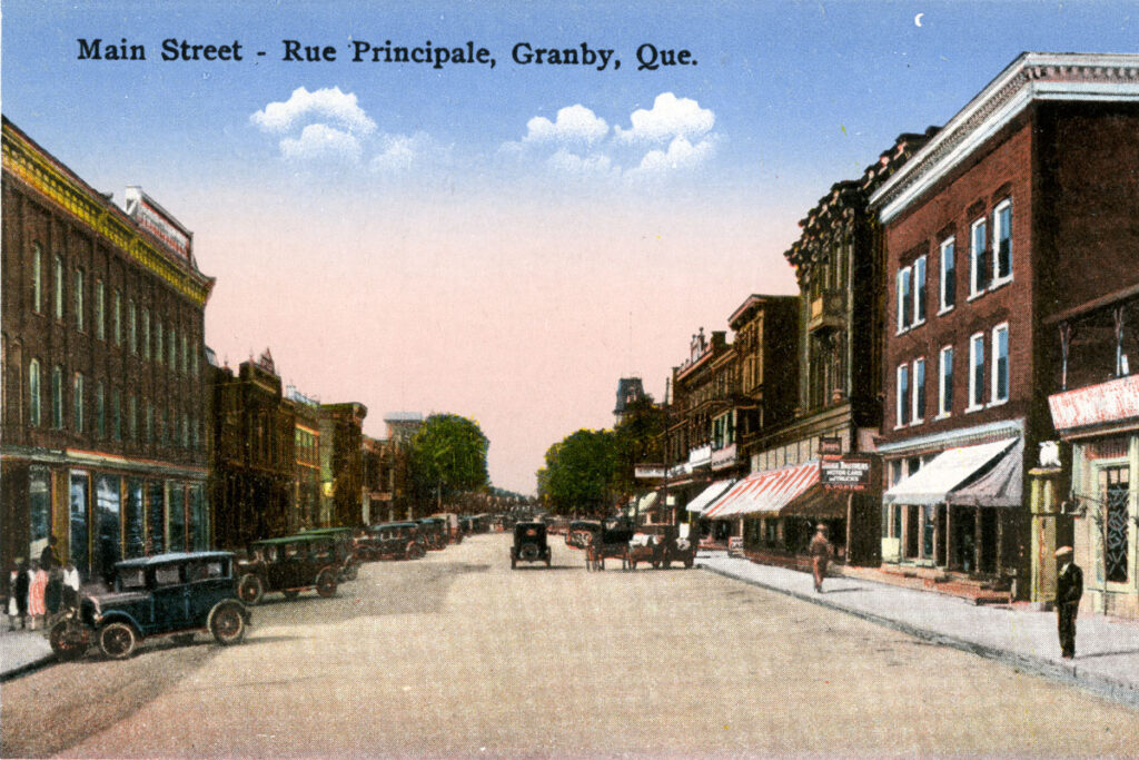 Mars 1925. Ernest Boivin nous parle de Granby